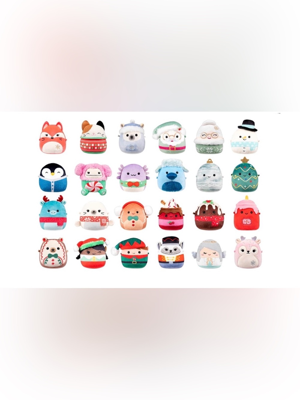 Micromallows by Original Squishmallows 24 Day Deluxe Advent Holiday Calendar - Picture 4 of 5